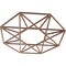 Ekena Millwork Guardian Wood Fretwork Pierced Ceiling Medallion, Walnut, 20"OD x 7 3/4"ID x 3/8"T CMWP20X20X0375GDWA - alternate 4